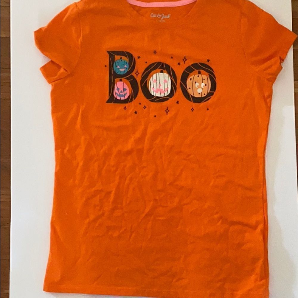 Cat&jack Halloween kids shirt EUC